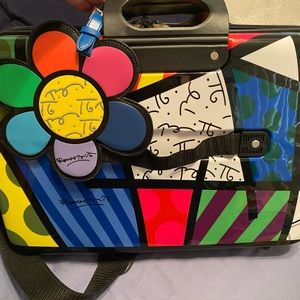 Britto laptop bag never used with luggage tag